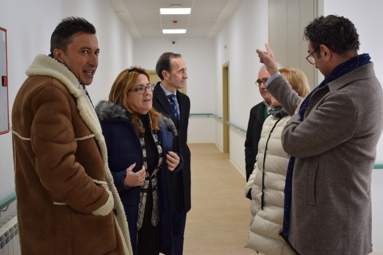 DIPUTACIÓN DE ZAMORA VISITA LAS OBRAS DEL CENTRO ESPECÍFICO EN DEMENCIAS DE TORO