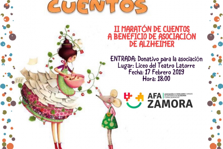 MARATÓN DE CUENTOS SOLIDARIO, ORGANIZADO POR BAMBALINAS