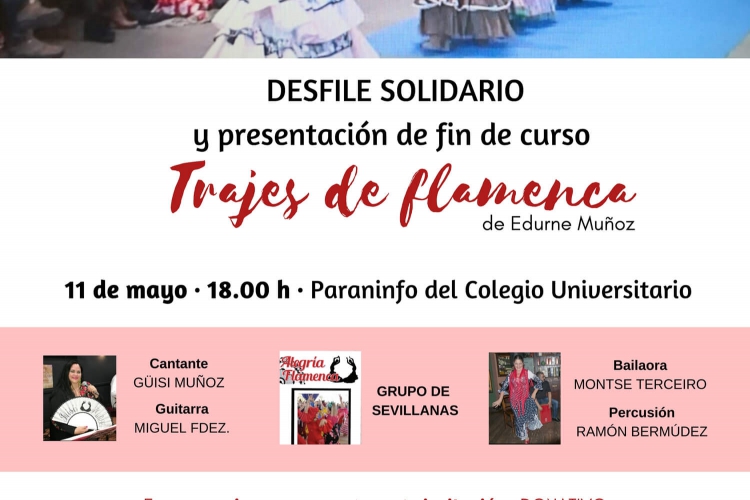 DESFILE SOLIDARIO DE TRAJES DE FLAMENCA