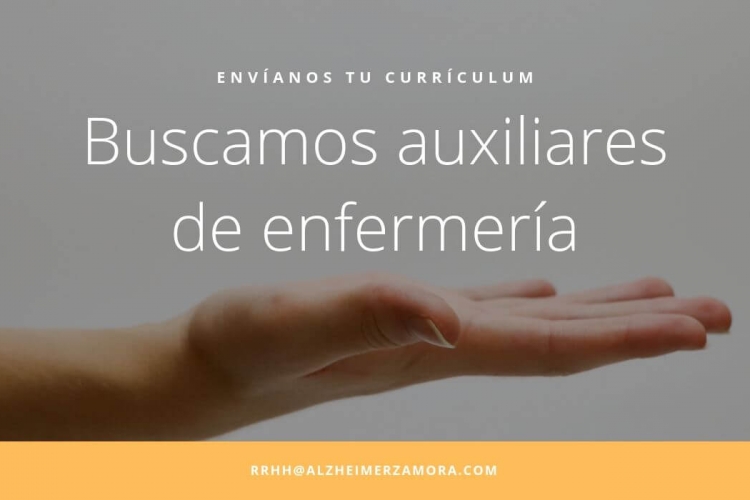 BUSCAMOS AUXILIARES DE ENFERMERÍA