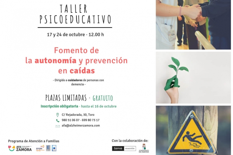 TALLER PSICOEDUCATIVO PARA PREVENIR CAÍDAS Y PROMOVER LA AUTONOMÍA