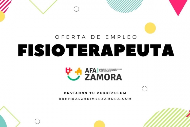 OFERTA DE EMPLEO: BUSCAMOS FISIOTERAPEUTA