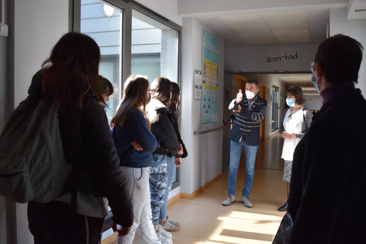 PRIMERA VISITA DE ALUMNOS DESDE EL INICIO DE LA PANDEMIA